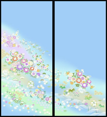 W0009_吉祥友禅模様